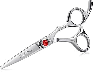 Purple Dragon 5.0-inch Silver Barber Hair Cutting Scissors Review