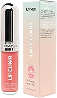 Sacheu Lip Elixir Nourishing Lip Gloss – Clear & Sheer Pink — image 9
