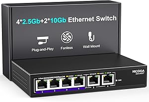 NICGIGA 6-Port 10Gbps Ethernet Switch Review