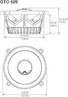 JBL GTO609C 6.5-inch Component Car Audio Speaker System — image 6
