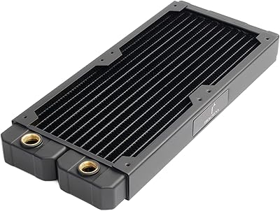 Dracaena.io 240mm 28mm Copper Radiator for Liquid Cooling