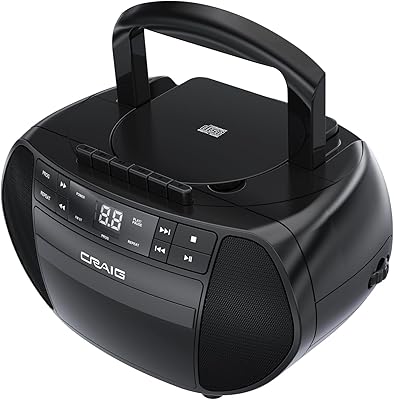 Craig 813171 Portable CD Boombox