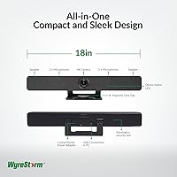 WyreStorm Halo VX10 4K Conference Room Camera — image 2