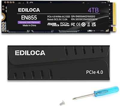 Ediloca EN855 4TB PS5 SSD