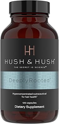 Hush & Hush DeeplyRooted Hair Supplement - 120 Capsules