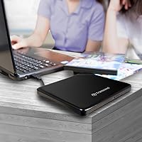 Transcend TS8XDVDS-K 8K Extra Slim Portable DVD Writer — image 3