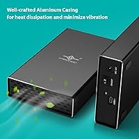 Vantec NST-371C31-BK NexStar Gx USB 3.1 Gen 2 Type-C 3.5″ SATA HDD/SSD Enclosure — image 4