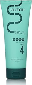 CurlMix Ultra Hold Quinoa Gel for Curly Hair 8oz Review