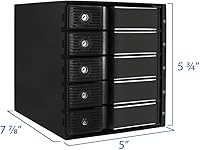 Kingwin MKS-535TL 5-Bay Hot Swap Drive Enclosure — image 8
