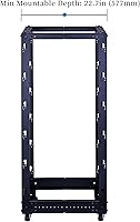 RackPath 25U Open Frame Server Rack — image 3
