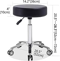 Antlu Rolling Stool Swivel Chair — image 2