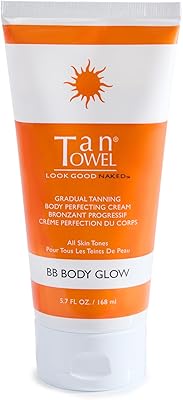 TanTowel Women's Body Glow BB Cream, Gold, 5.7 Fl Oz
