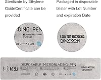 Lamiga 10pcs Disposable Microblading Manual Pen with 18U Blades — image 5