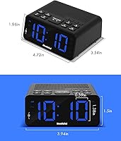 Homicial Digital Alarm Clock Radio H251 — image 7
