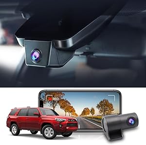 Fitcamx Front 4K+Rear 1080P Dash Cam for Toyota 4Runner 2020-2024 Review