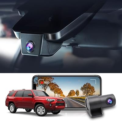 Fitcamx Front 4K+Rear 1080P Dash Cam for Toyota 4Runner 2020-2024