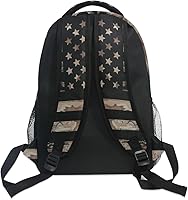 ALAZA American USA Flag Desert Camouflage Backpack — image 5