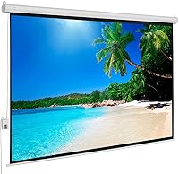 AMZOSS Motorized Projector Screen 100 Inch 4:3 — image 1