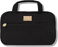 Laura Geller Quilted Folding Travel Makeup Bag - Black — image 1