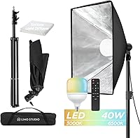 LimoStudio AGG3434 LED 40W Softbox Lighting Kit — image 1
