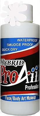 ShowOffs Body Art ProAiir Face and Body Painting Makeup White 4oz