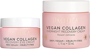 Pacifica Vegan Collagen Overnight Face & Eye Cream Set of 2 Review