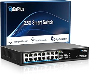 GigaPlus 18-Port 2.5Gb Unmanaged Ethernet Switch Review