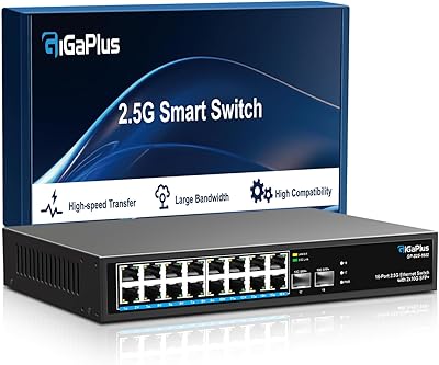 GigaPlus 18-Port 2.5Gb Unmanaged Ethernet Switch