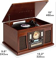 Victrola Navigator 8-in-1 Bluetooth Record Player — image 9