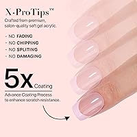 SXC Cosmetics French Tip Press On Nails XS Square ST113KIT — image 6