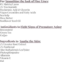 SootheAnew Anti-Aging Face Cream, Multi Peptide Night Cream 1.7oz — image 5