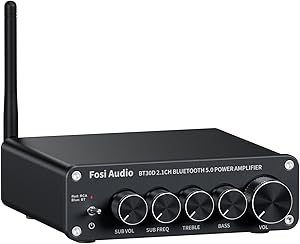 Fosi Audio BT30D Bluetooth 5.0 Stereo Audio Receiver Amplifier Review