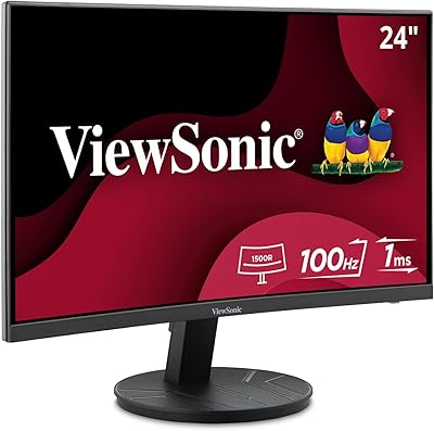 ViewSonic VA2416C 24-inch Curved Monitor