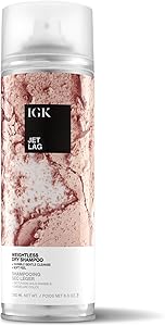 IGK JET LAG Invisible Dry Shampoo 6.3oz Review