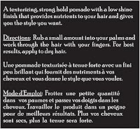 Brickell Men's Strong Hold Texturizing Pomade, 2oz — image 5