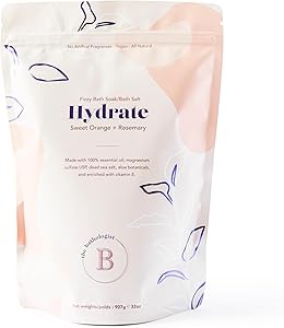 Bathorium The Bathologist Hydrate Fizzy Bath Soak, Sweet Orange & Rosemary, 32oz Review