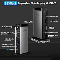 WAVLINK USB C DisplayLink Triple Display Docking Station — image 2