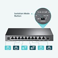 TP-Link TL-SL1311MP 8-Port PoE Switch — image 6