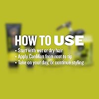 GIBS Grooming Con Man Hair & Beard Pudding, 19 Fl Oz — image 5