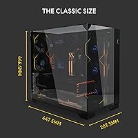 Lian Li O11 Vision Compact Black ATX Mid Tower Case — image 3
