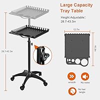 JOSTZHXIN Salon Rolling Tray with Magnetic Bowls — image 7