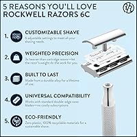 Rockwell Razors 6C White Chrome Safety Razor — image 2
