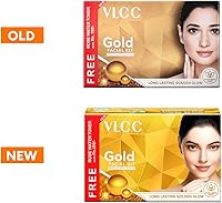 VLCC Gold Facial Kit + FREE Rose Water Toner 300gm + 100ml — image 2