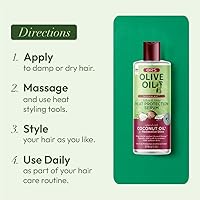 ORS Olive Oil Heat Protection Hair Serum with Coconut Oil 6oz — image 9