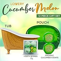 Lovery Birthday Gifts from Son Home Spa Bath Basket Gift Set — image 3