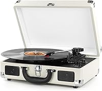 DIGITNOW Vinyl Record Player M422 White — image 1