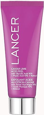 Lancer Skincare Caviar Lime Acid Peel On the Go, 0.5oz
