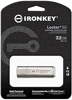 Kingston IronKey Locker+ 50 32GB Encrypted USB Flash Drive — image 3