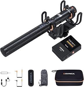 Comica VM30 Wireless Shotgun Microphone Review