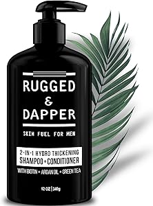 RUGGED & DAPPER 2-in-1 Mens Shampoo and Conditioner Review